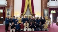 Pengurus PWI Silaturahmi Dengan Sultan Kutai