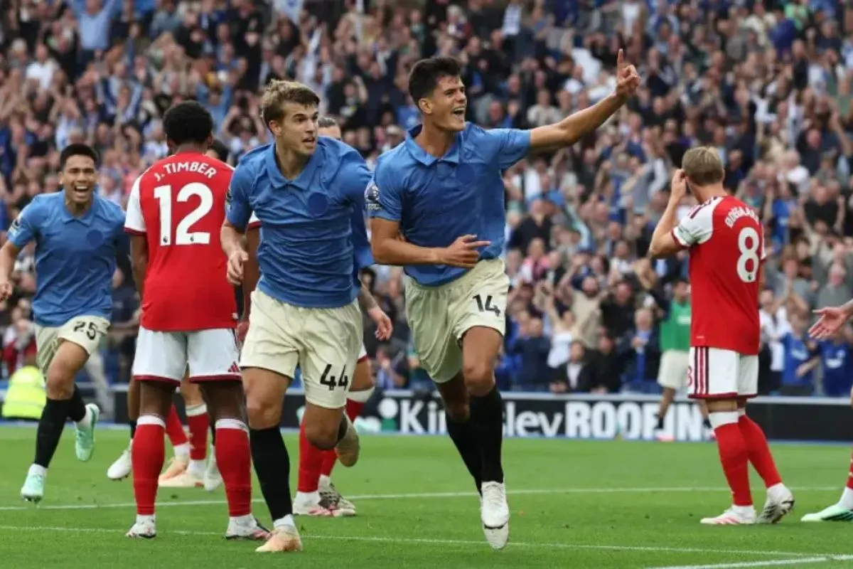 Brighton Hancurkan Arsenal 3-0, The Gunners Rasakan Kekalahan Perdana